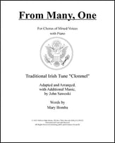 From Many, One SATB choral sheet music cover